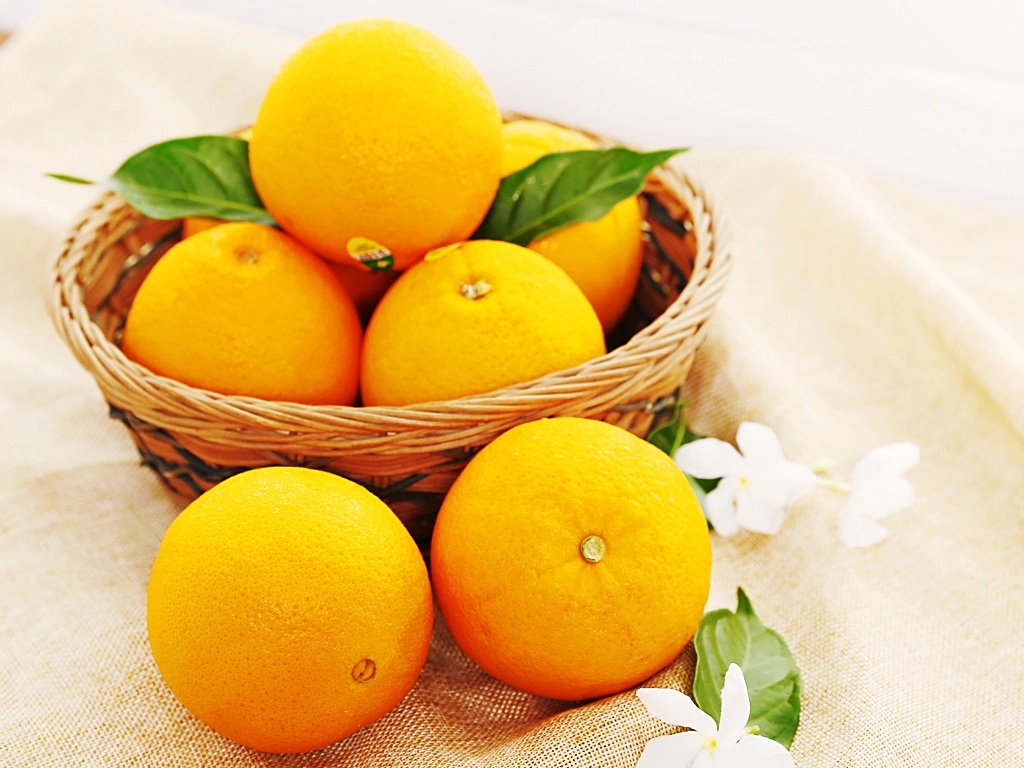 soft dried orange