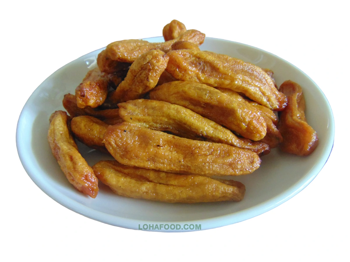 UNSWEETENED SOFT DRIED BANANAS 